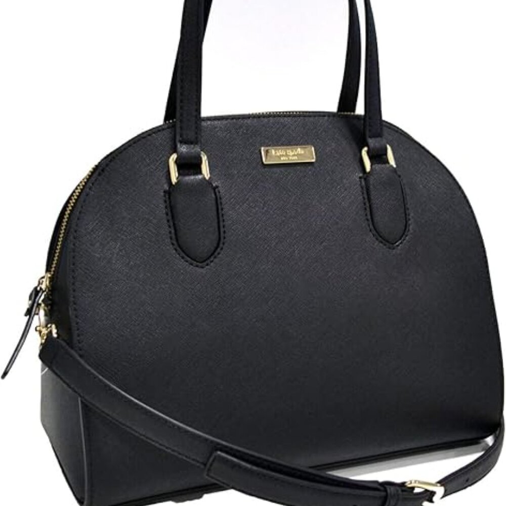 Kate Spade Reiley Laurel Way Black Satchel Purse